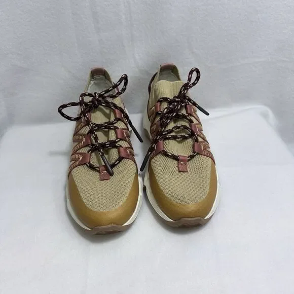 Madewell MWL Field Knit Dessert Dune Sneakers Athletic Shoes Women's Size 8 - Picture 2 of 10